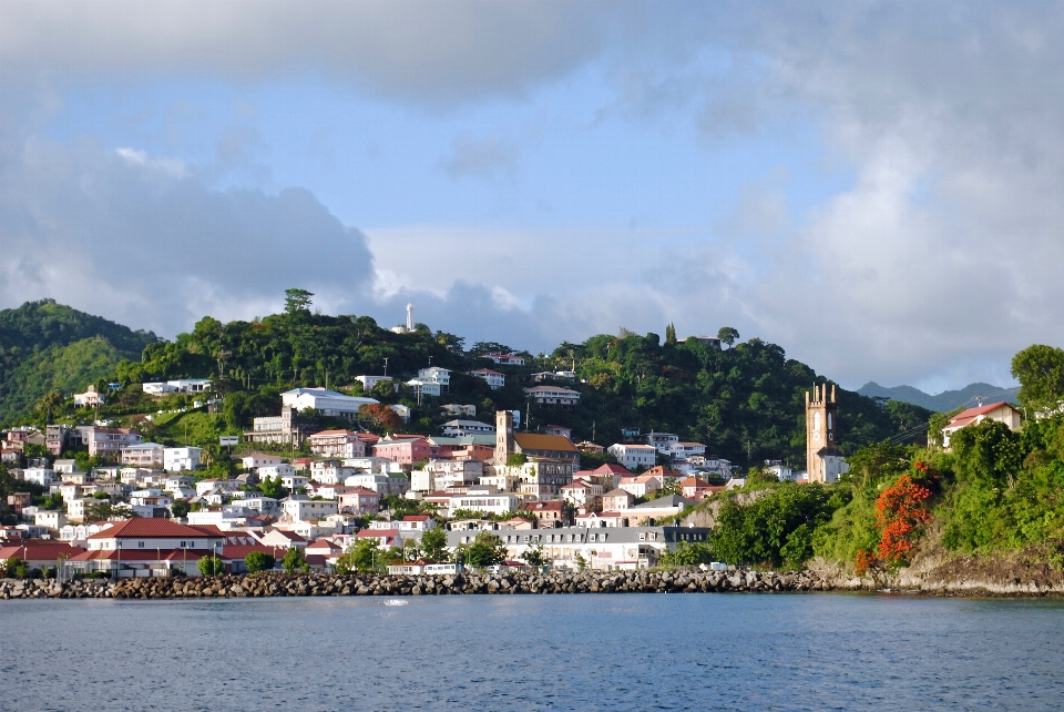 Paisagem mar costa água