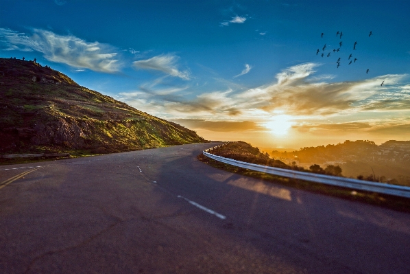 Landscape nature horizon mountain Photo