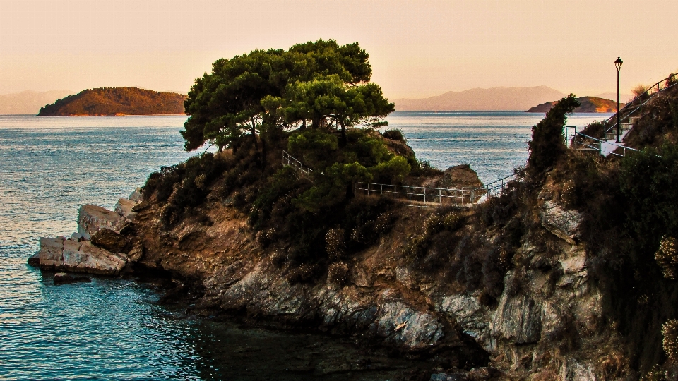 Spiaggia paesaggio mare costa