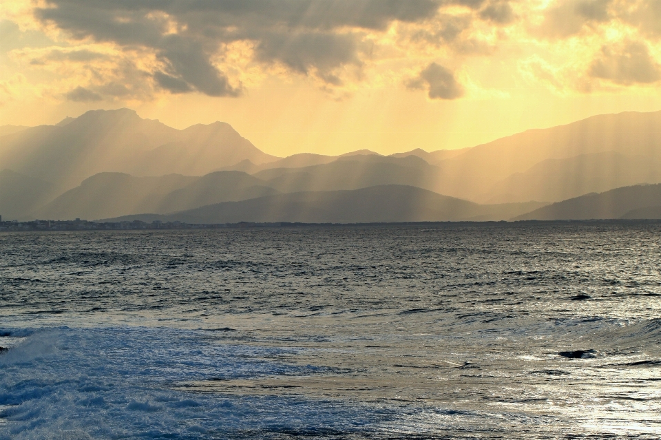 Landscape sea coast nature