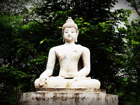 Rock light monument asian Photo