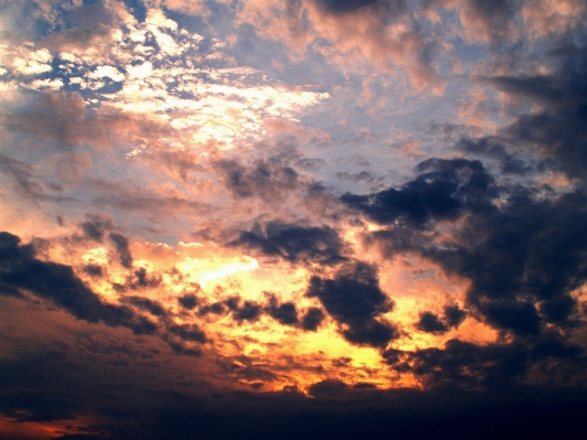 Nature horizon glowing cloud Photo