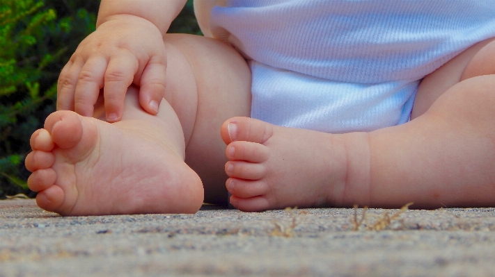 Hand feet leg waiting Photo