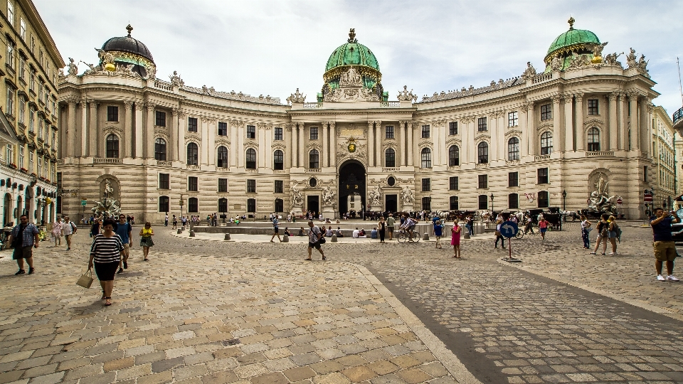 Die architektur stadt gebäude palast