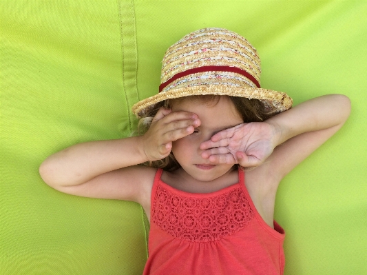 Girl cute summer pattern Photo