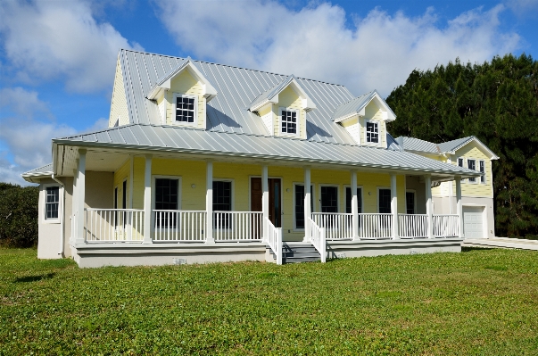 Landscape architecture lawn villa Photo