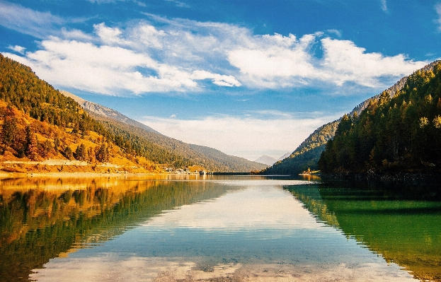 Landscape tree water nature Photo