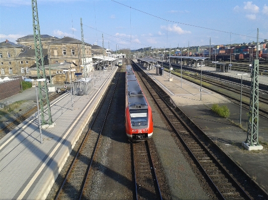 Track highway train transport Photo