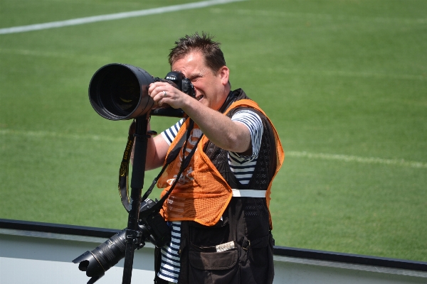 Work camera photographer football Photo