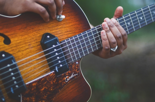 Hand rock person music Photo