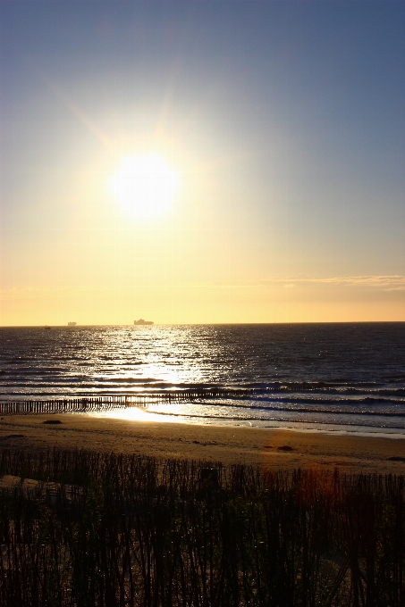 Pantai lanskap laut pesisir