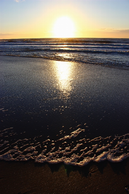 Beach landscape sea coast