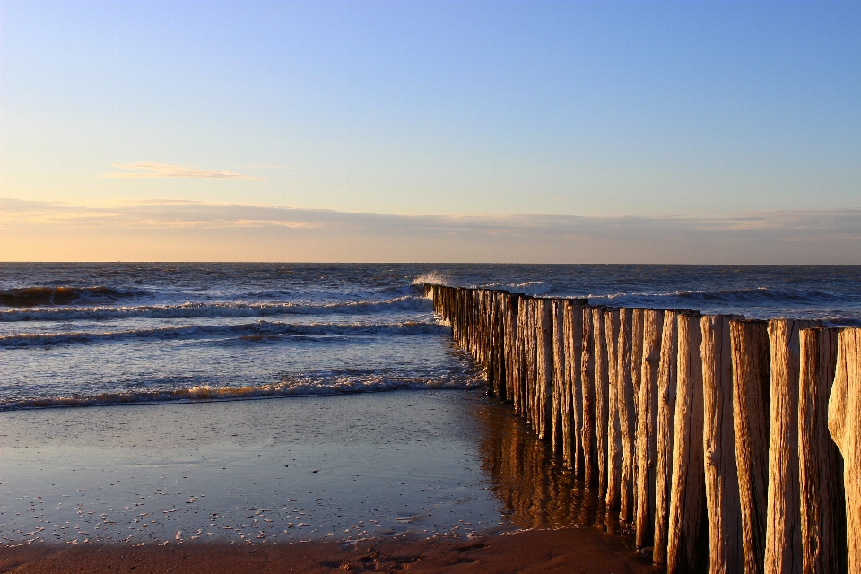 Plaża krajobraz morze wybrzeże