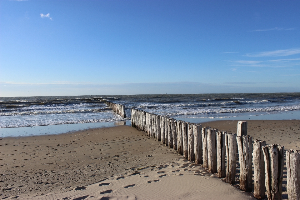 Pantai lanskap laut pesisir