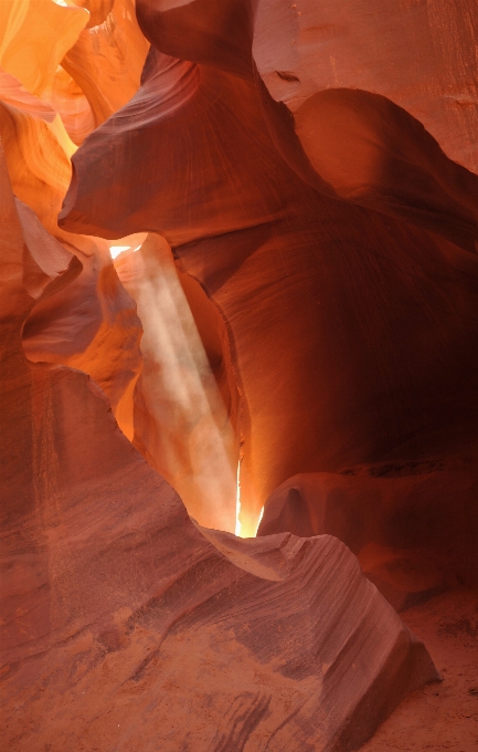 Nature sable rock lumière