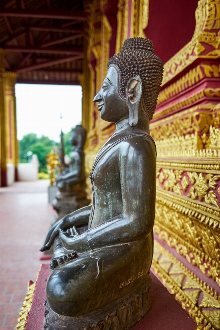 Monument statue monk buddhist