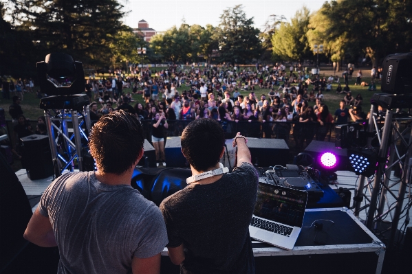 Music crowd concert audience Photo