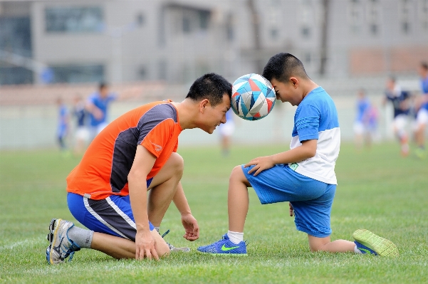 Play train soccer football Photo