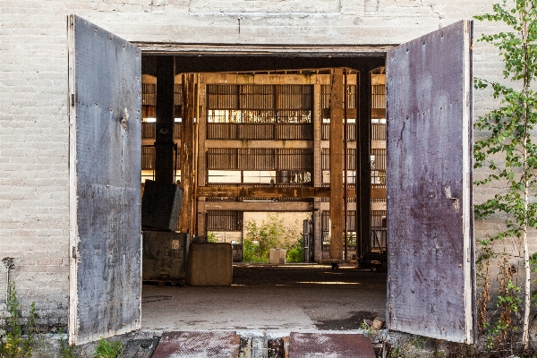 Open architecture structure wood Photo