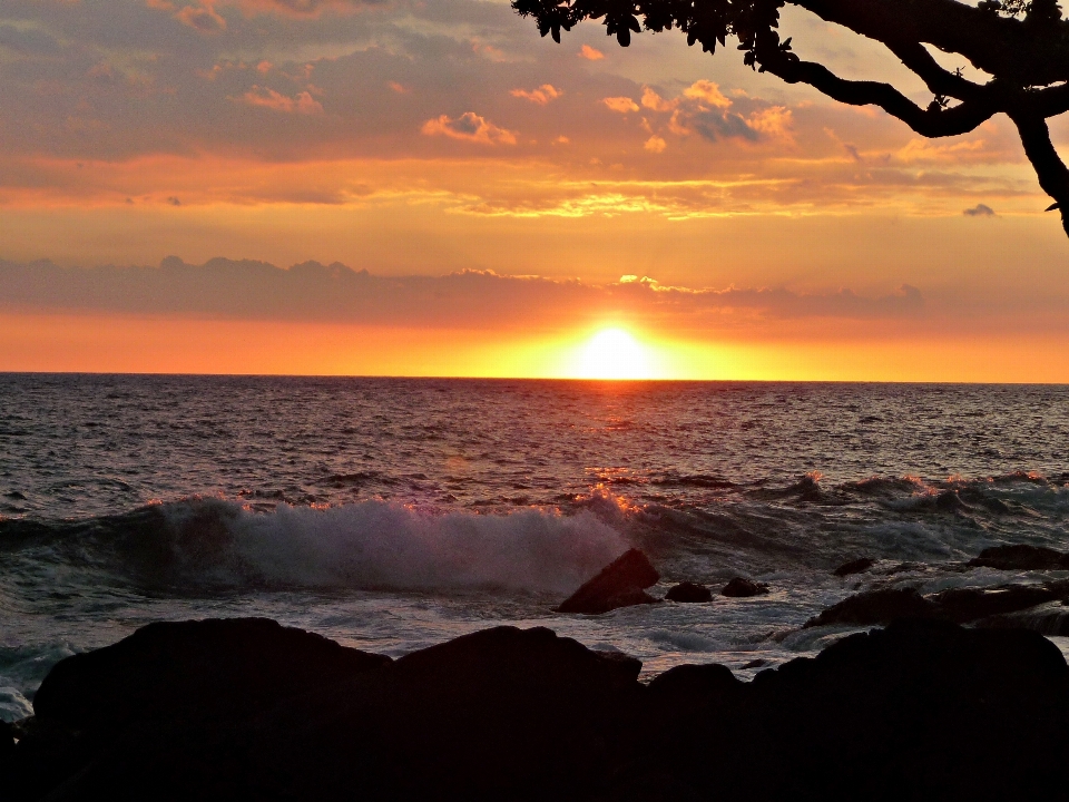 Praia mar costa água