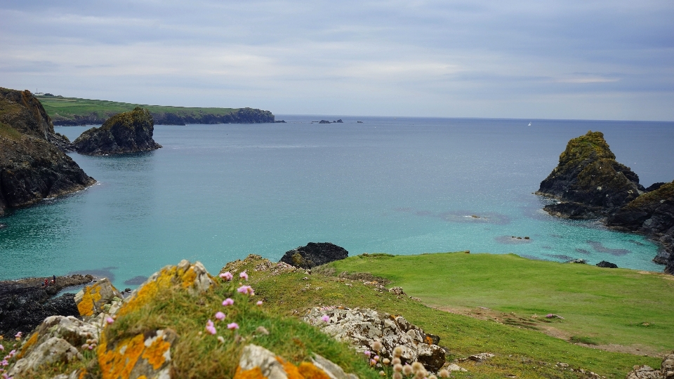 Beach landscape sea coast