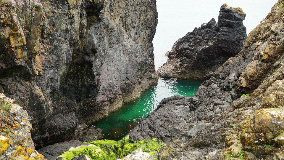 Beach landscape sea coast