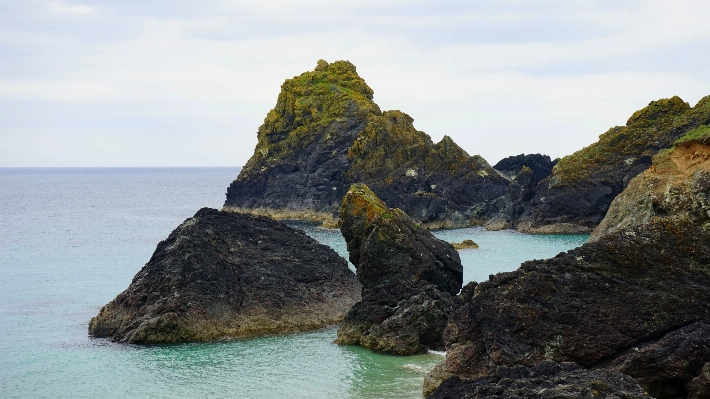 Beach landscape sea coast Photo