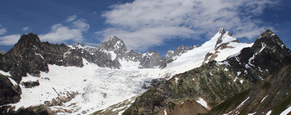 風景 山 雪 冬