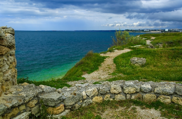 Beach landscape sea coast Photo