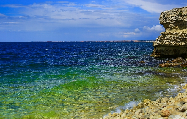 Beach landscape sea coast Photo