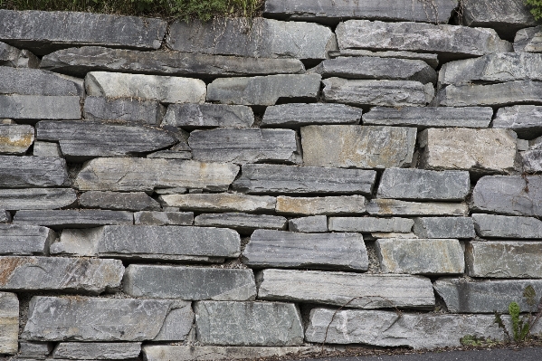 Grass rock building cobblestone Photo