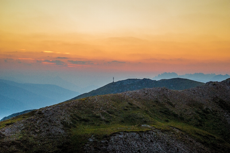 景观 自然 地平线 山