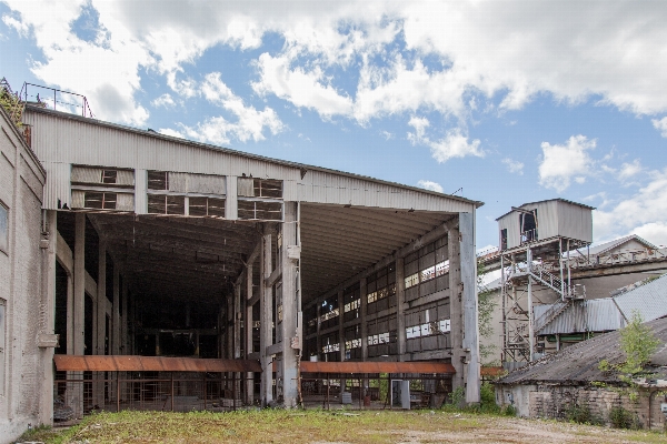 Grungy architecture structure plant Photo