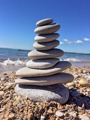 Beach sea coast nature Photo