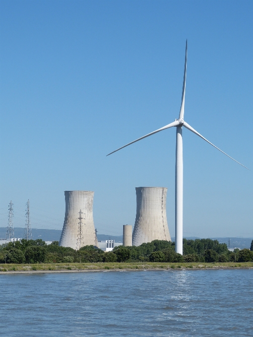 Technologie windmühle wind fluss