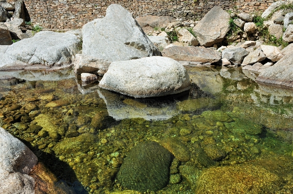 Water nature rock waterfall Photo