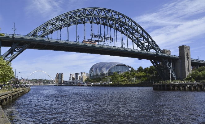 Water bridge river landmark Photo