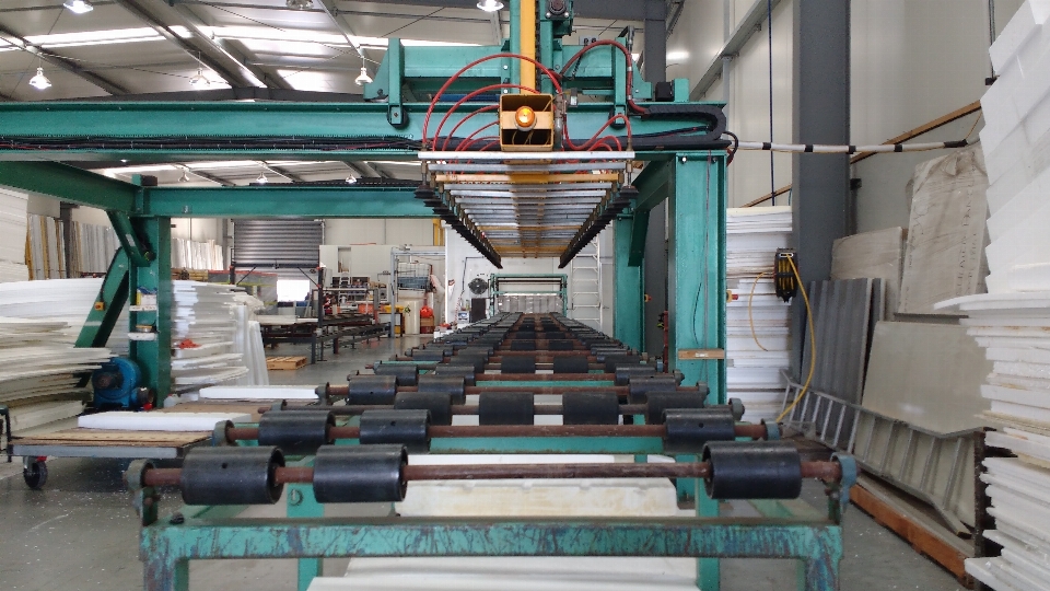 Anlage linie metall maschine