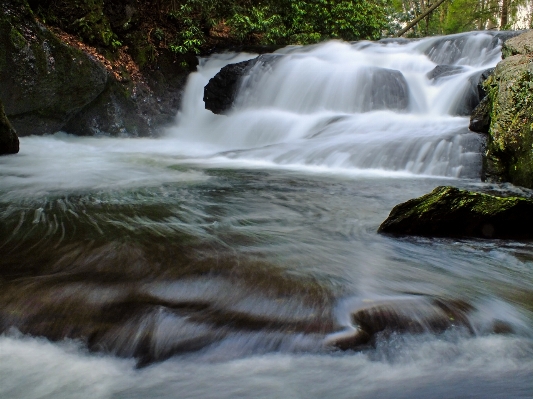 Water rock waterfall creek Photo