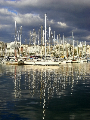 Sea water dock boat Photo