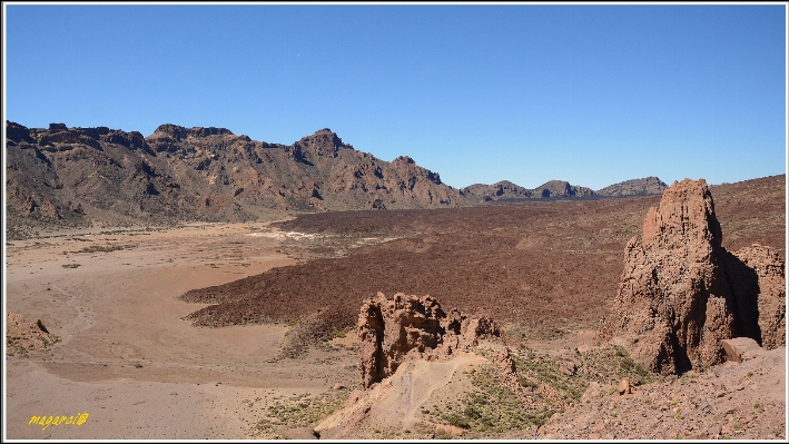 Landscape rock desert valley Photo