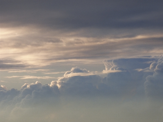 Horizon cloud sky sunrise Photo