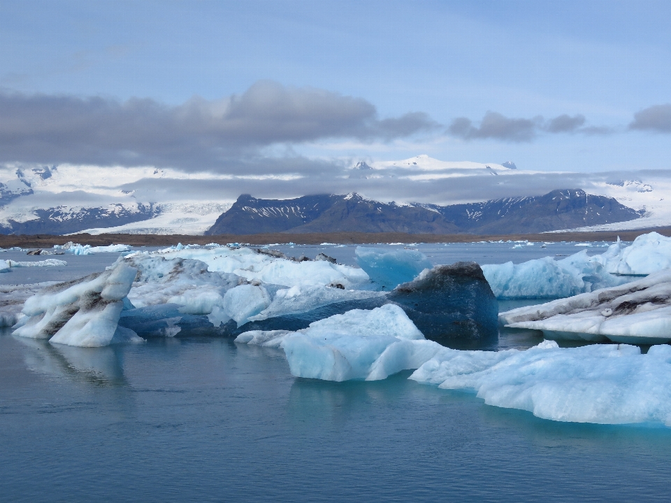 Hielo glaciar
 islandia ártico