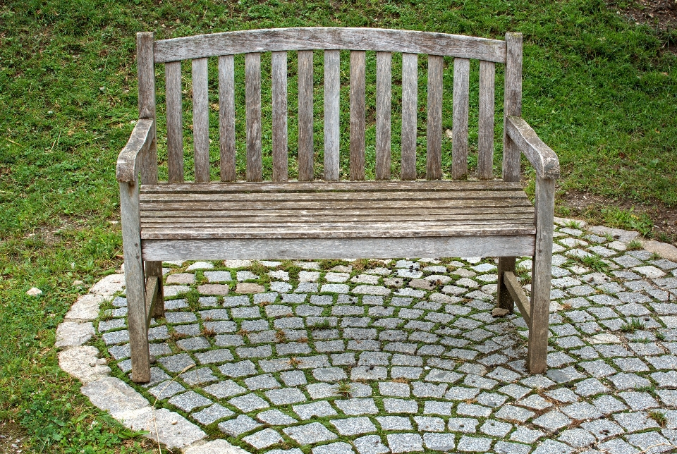 Nature wood bench chair