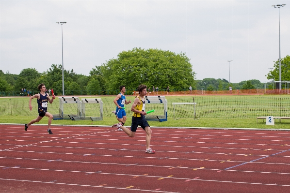 Outdoor track field running Photo