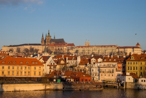 Sea architecture morning town Photo