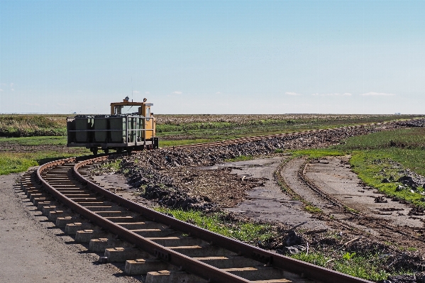 Coast track train transport Photo