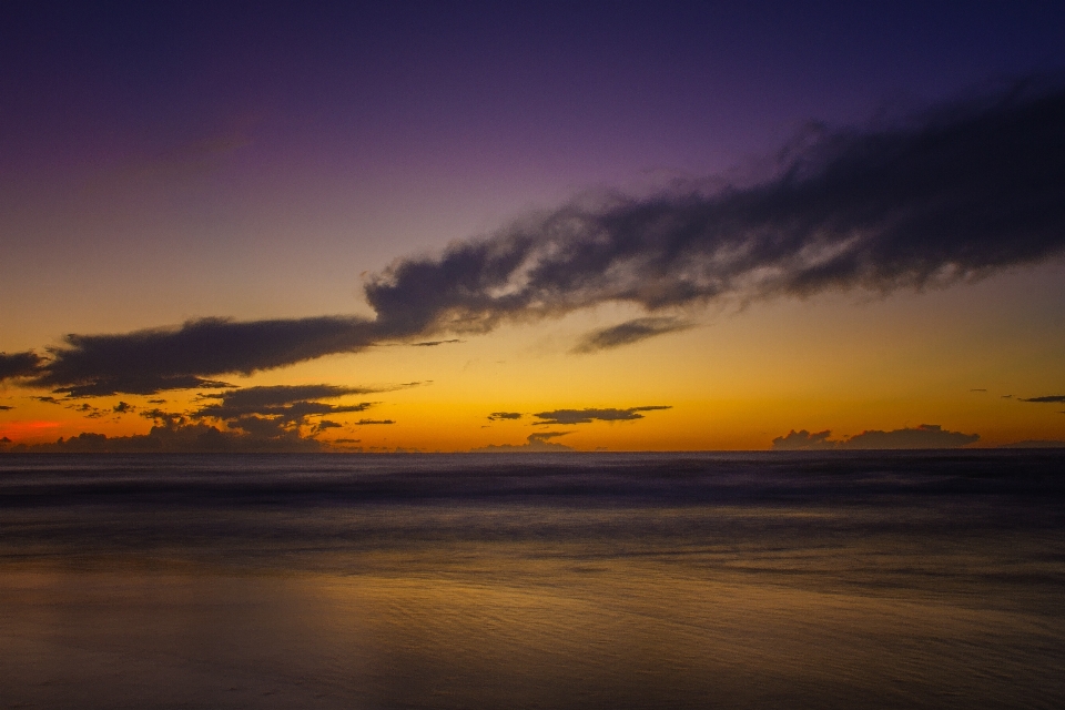 Beach landscape sea coast