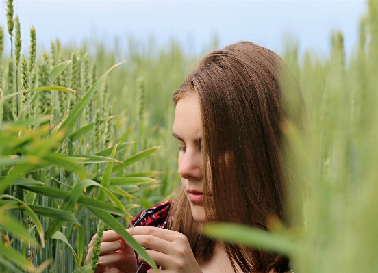 Nature grass person plant Photo