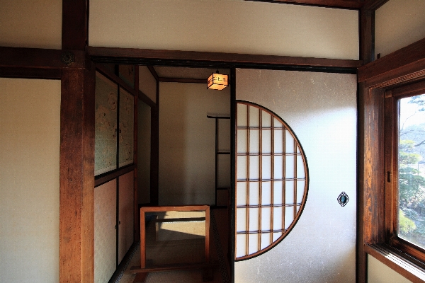 Architecture wood house interior Photo